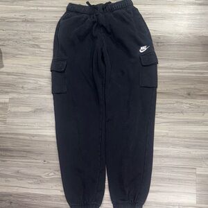 Nike Black Cargo Sweatpants